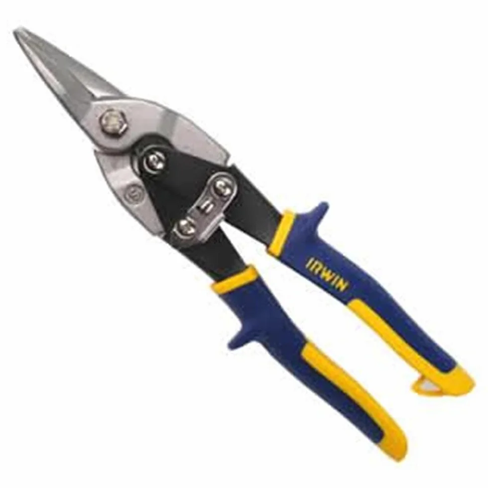 IRWIN Cisaille d'aviation, droite (2073113), 9-1/2" (241 mm)