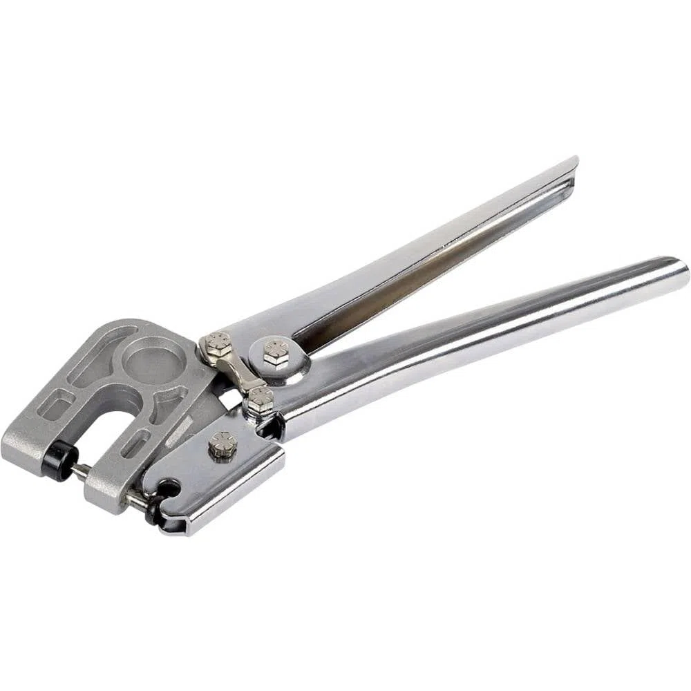 wolfcraft 4029000 - Pince à Sertir pour Plaques de Plâtre - Profilés en C et un U - Épaisseur max. 2 x 0,6 mm