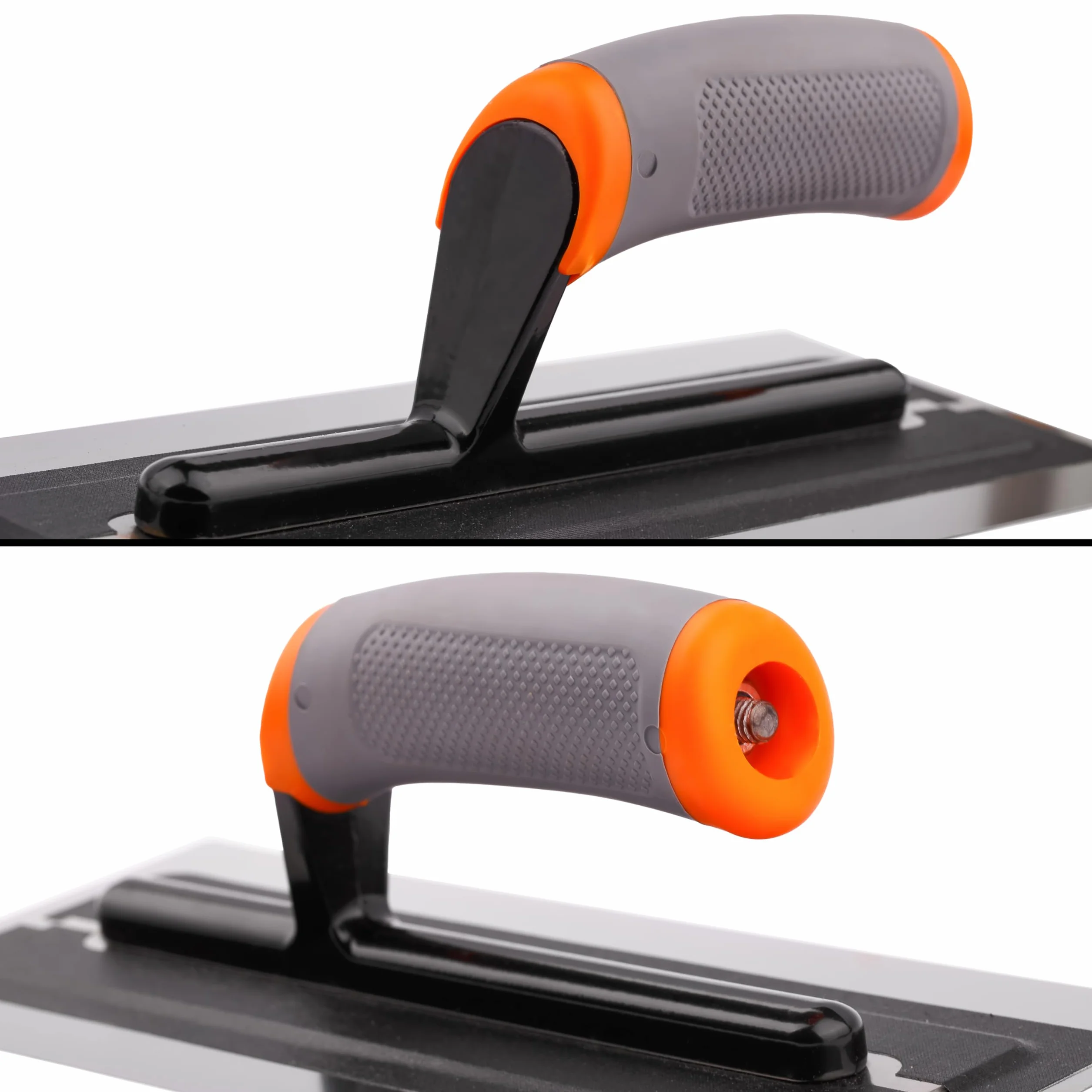 MIVOS Pelle à enduire Premium en acier inoxydable de haute qualité 280x110mm - Spatule pour enduit professionnel - Lisseuse - Outil de cloison sèche - Poignée ergonomique et antidérapante - FABRIQUÉ