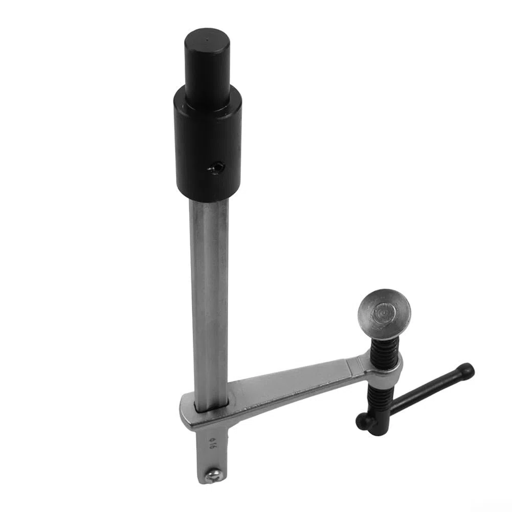Lot de 2 colliers de serrage pour banc de travail du bois, pinces de maintien en métal pour bancs de trou de 16 mm, clips de bureau à action rapide pour le travail du bois et les tables de soudure