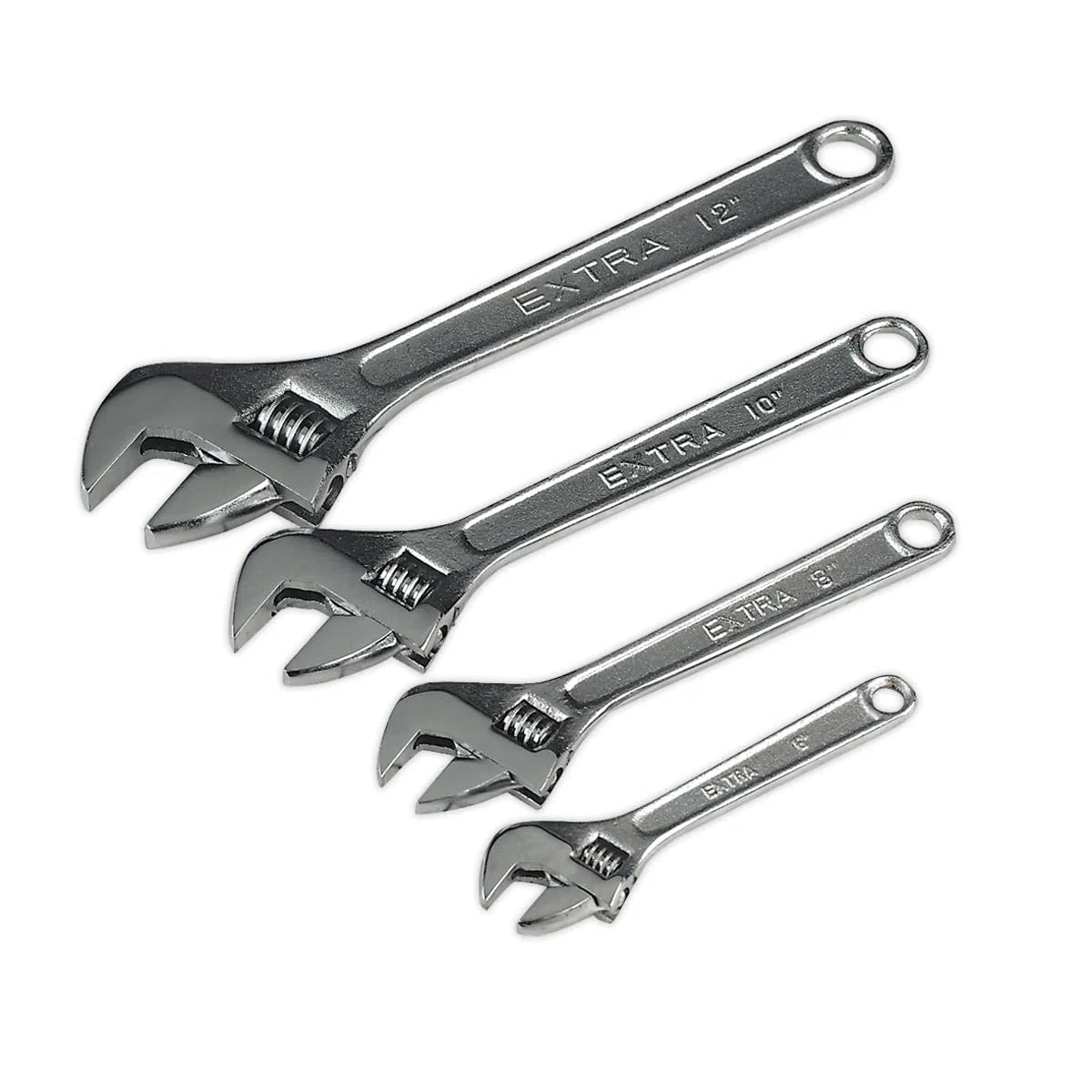 SEALEY s0449 Clé à molette réglable, 150/200/250/300 mm, lot de 4