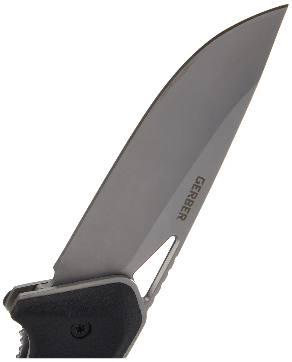 Gerber Couteau à Lame Pliante avec étui de Protection - Moment (Global Box), Longueur de Lame : 8,8 cm, Noir, 31-003625