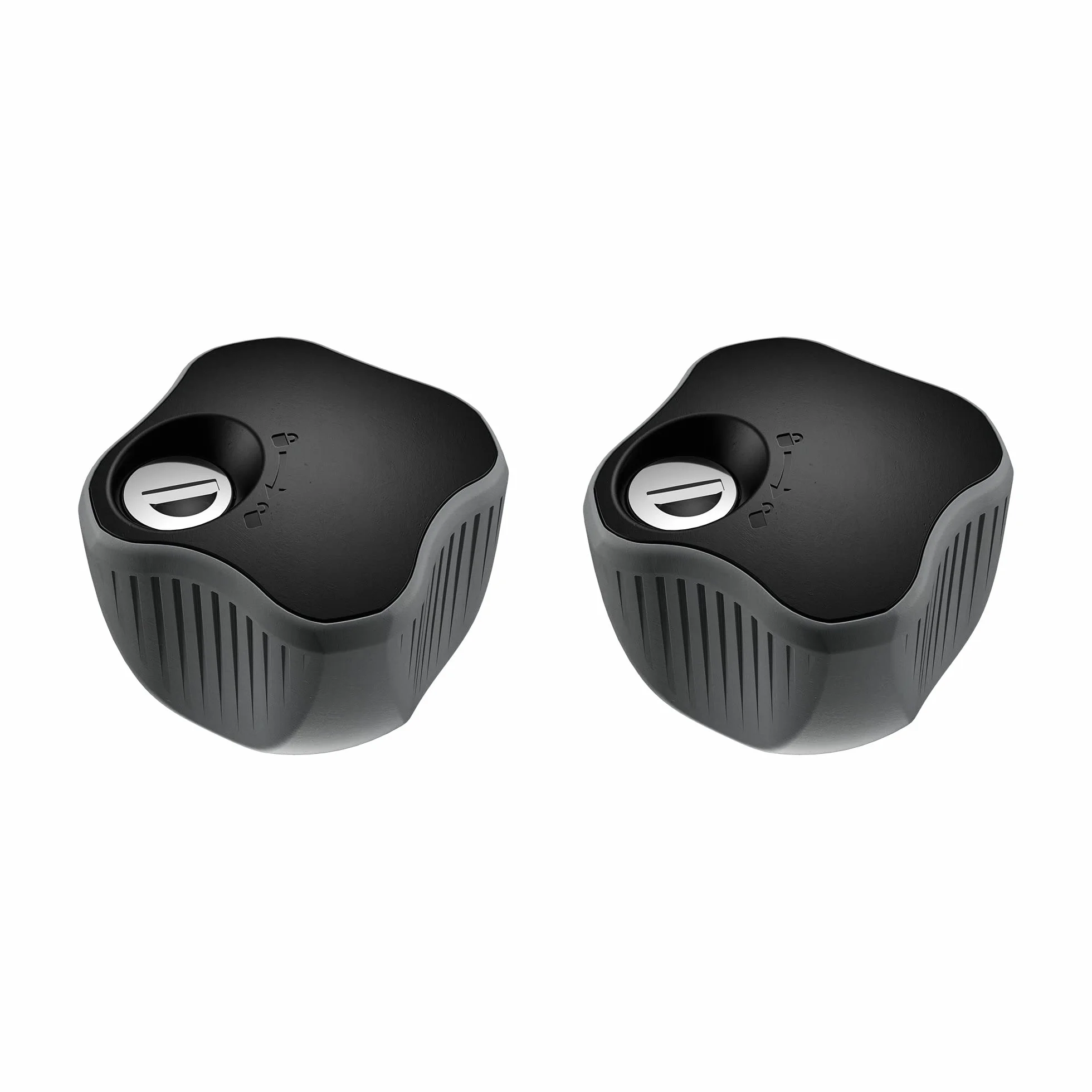 Thule Lockable Knob Poignée Verrouillable Black, 2-pack