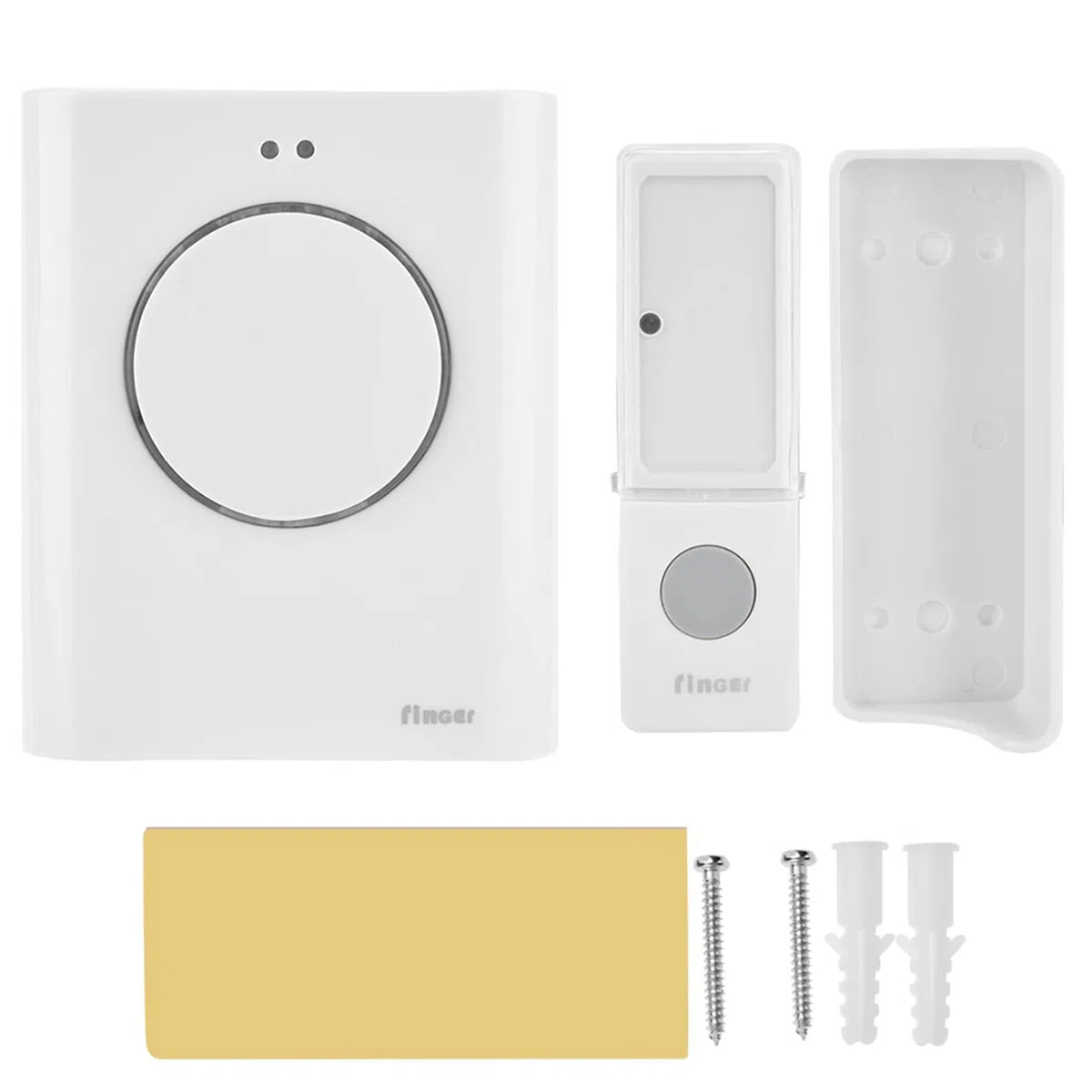 Sonnette sans Fil étanche, Téléchargement Mp3 à Distance pour la Maison, Sonnette Personnalisable sans Fil, 200M, Sonnette de Porte Mp3