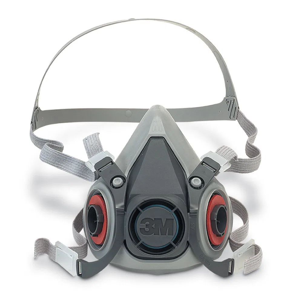 Masque de maintenance basse 3M 6200M, moyen, certifié en sécurité