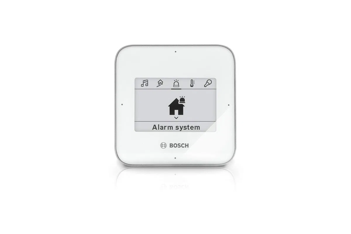 Commande Centrale connectée Bosch Smart Home Twist avec Alarme pour l'activation/la désactivation Simple et Rapide du système d'alarme Bosch Smart Home