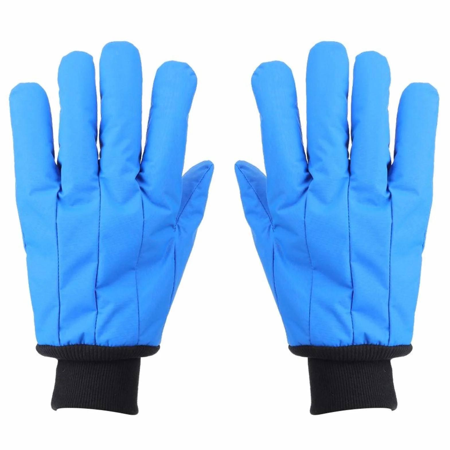 Gants Cryogéniques, Gants de Travail Résistants aux Basses Températures Imperméables pour Stockage à Froid de Glace Carbonique et Azote Liquide, pour Entrepôts Frigorifiques ‑200°C to ‑360°C