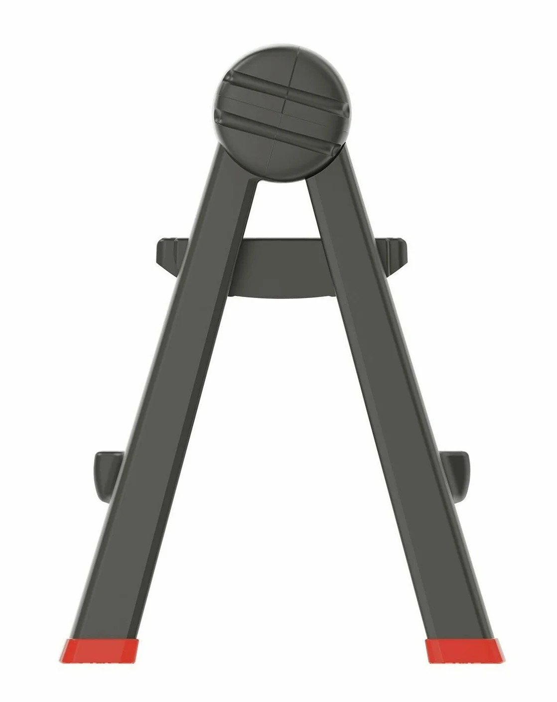 Kistenberg Escabeau Pliant avec 2 marches (accès des Deux côtés, Pliable, Charge maximale 150 kg, avec Pieds antidérapants, Plastique, 470 x 435 x 630 mm)