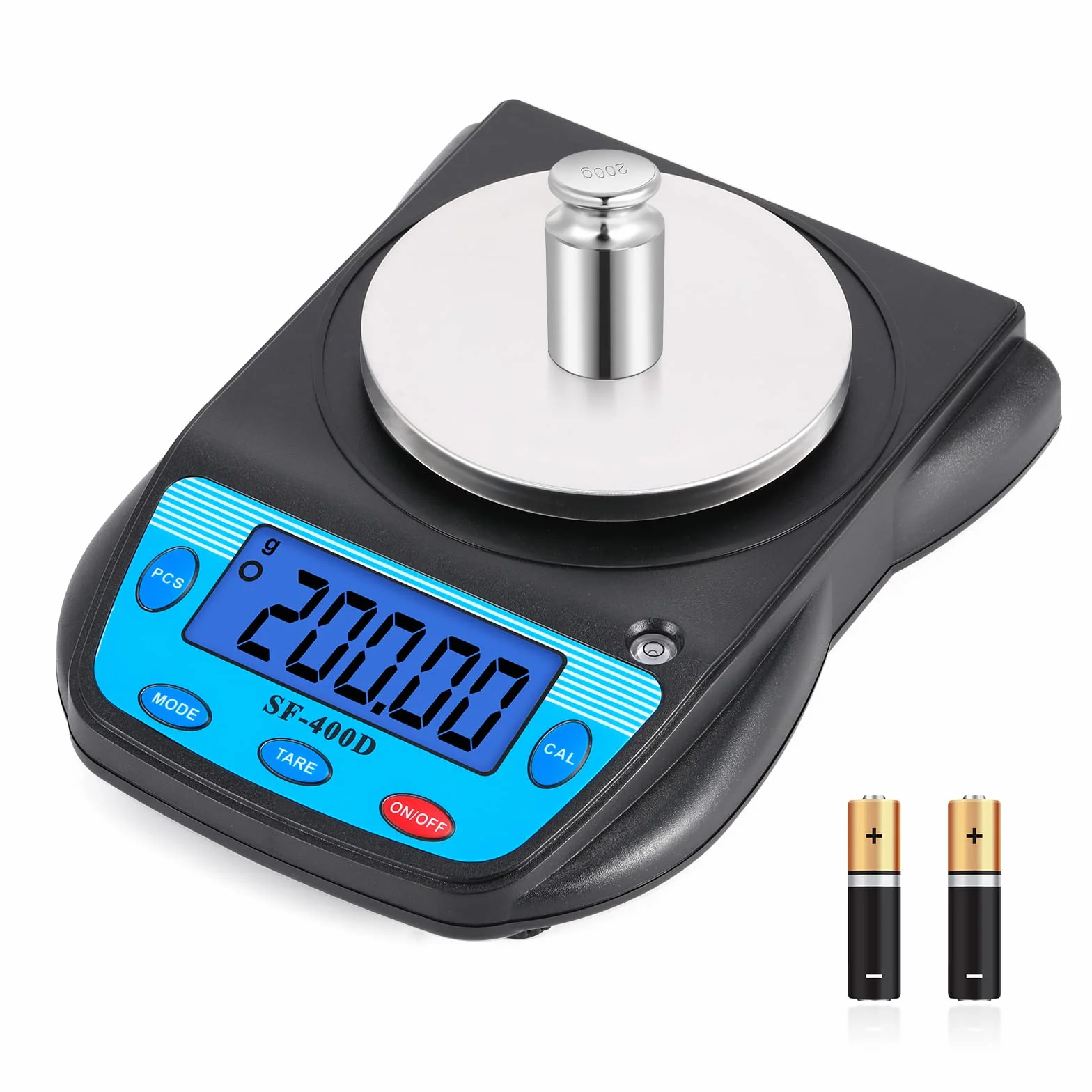 Bonvoisin Balance de Laboratoire Numérique 600g x 0.01g Balance Électronique de Précision Affichage LCD Balance de Bijoux Scientifique 0.01g