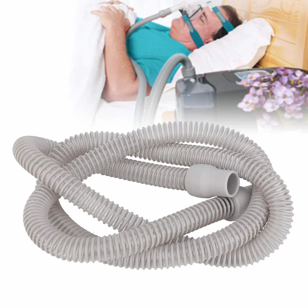 Tube CPAP, Protection de tuyau CPAP, 1.8m Universel Tuyau Plastique pour CPAP Tuyau pour Respirateur Ventilateur pour Machine Respiratoire Accessoires