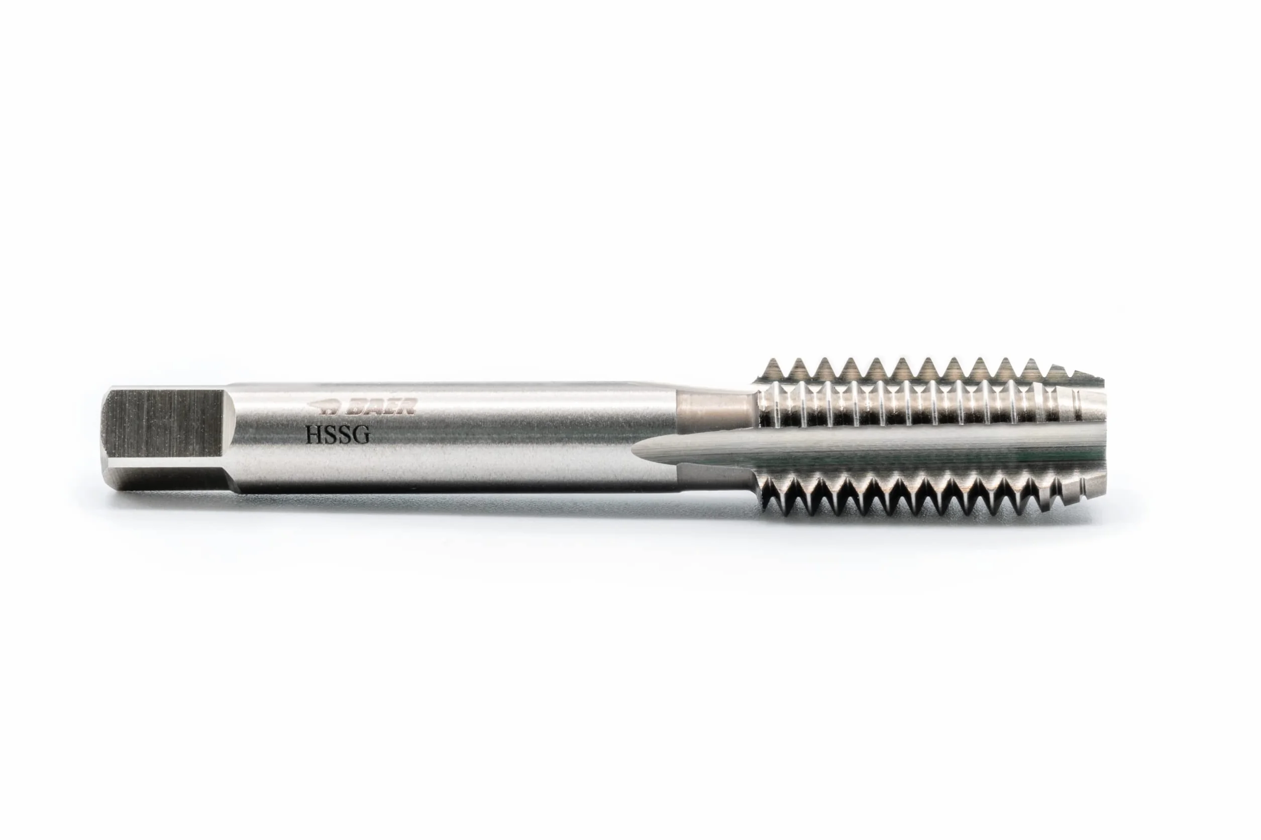 BAER HSSG Taraud d'incision en forme de D - M 14 x 2,0 DIN 352 - Taraud M14 - Filetage - Perçage - Foret