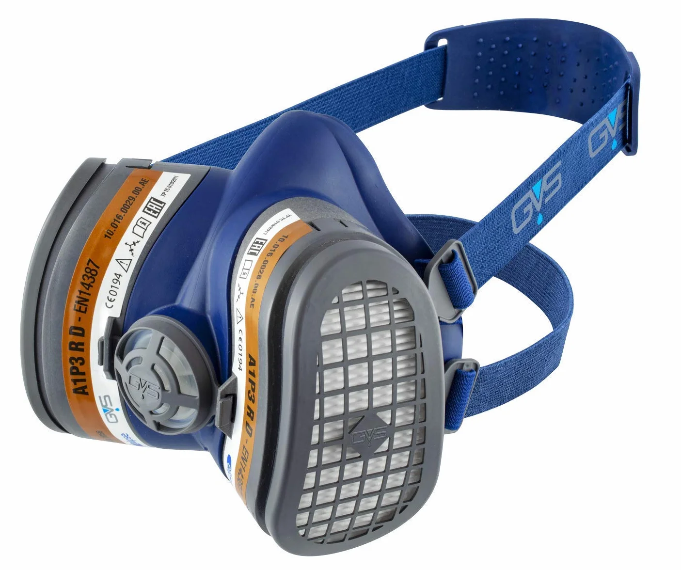 GVS Masque SPR338 Elipse avec filtres A1P3 pour gaz organiques et poussières