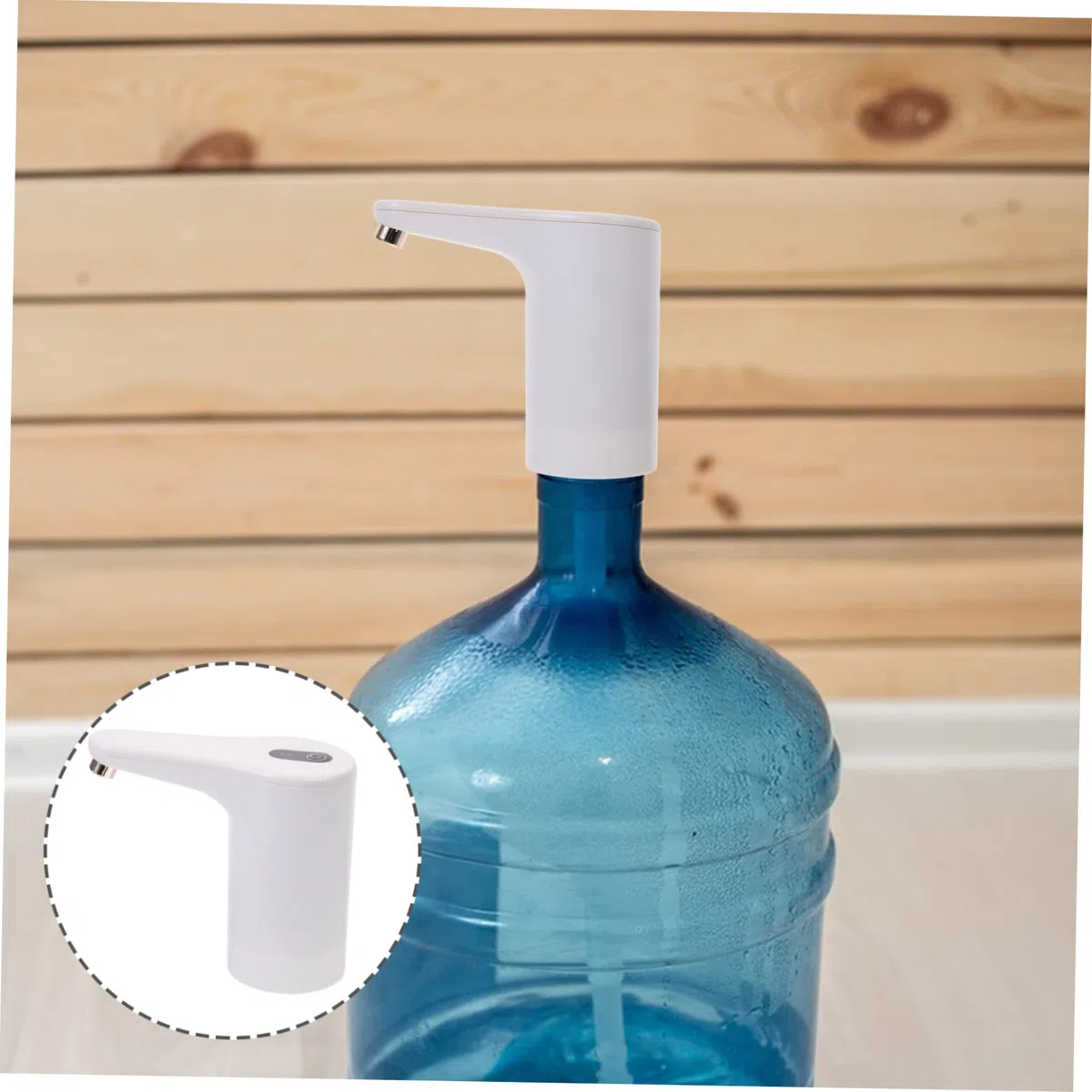 Angoily Distributeur Deau Électrique À Pompe pour Eau en Bouteille 5 L/7 5 L/11 L/18 L Pompe Automatique pour Bouteille Deau Pompe À Bouteille LED pour Carafe De 5 L