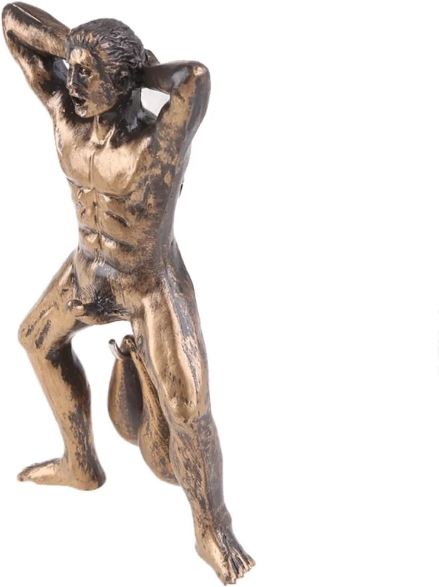 Drôle Vieil Homme avec heurtoir Pendentif Personnage modèle Sonnette pour Porte d'entrée Jardin décoration de la Maison