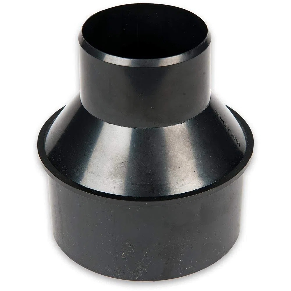 Extracteur de poussière Réducteur de raccord de Tuyau 100/63 OD 100 mm à 63 mm, ID 93 mm vers 58 mm Cône de réduction d'extraction Adaptateur Adaptateur