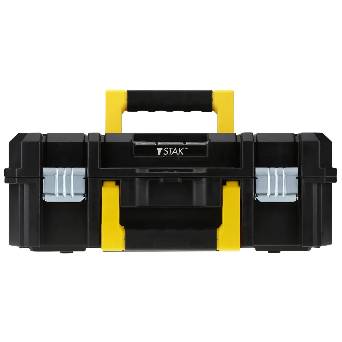 STANLEY FMST1-71966 Mallette Tstak/PRO-STACK Gamme FATMAX - Résistant - Corps Polypropylène - Attaches Métalliques Anticorrosion - Plateau Mousse Modulable