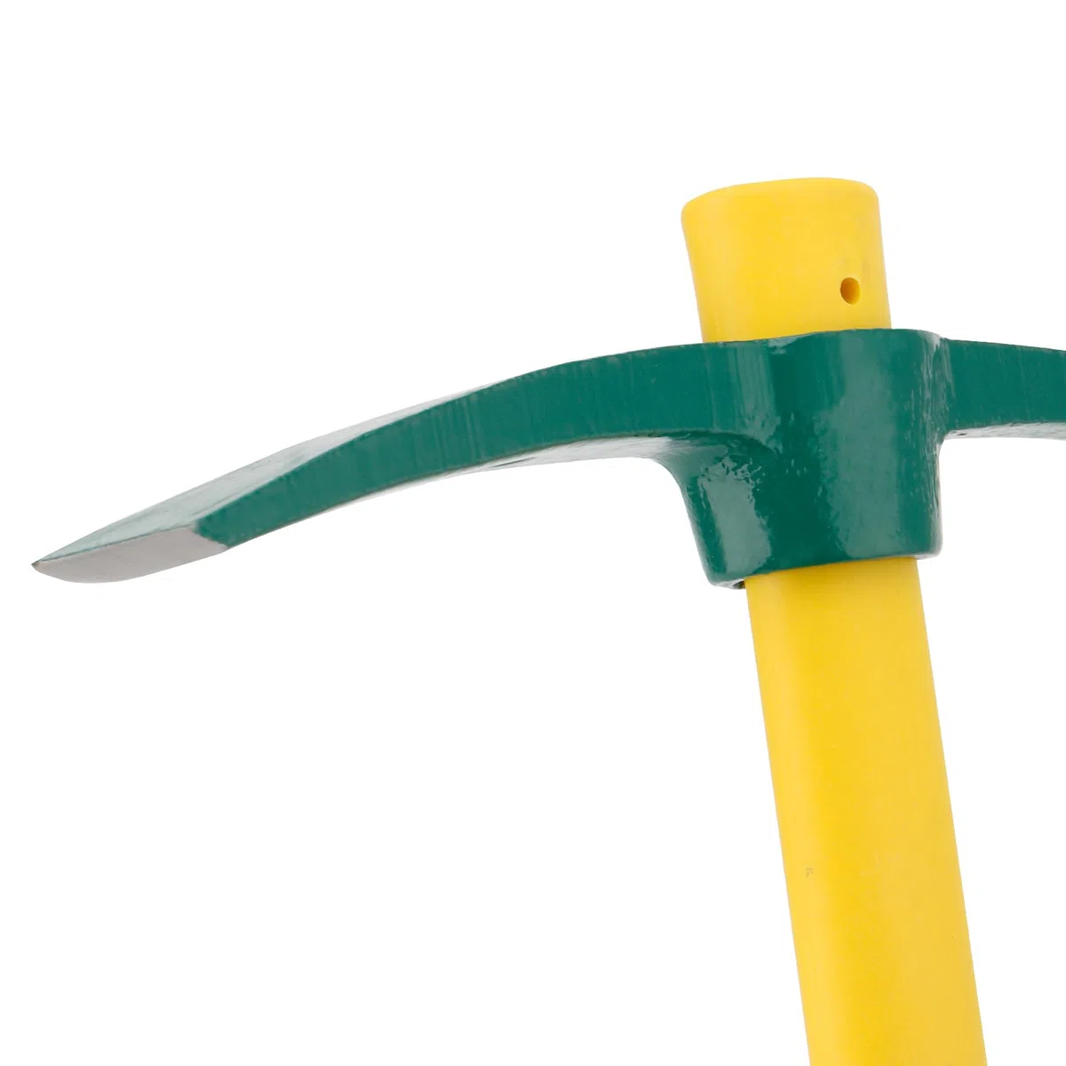LEXININ Binette à piquer de 45 cm, 0,7 kg avec poignée en plastique en fibre de verre, outil de pioche de jardin pour ameublir le sol, le camping
