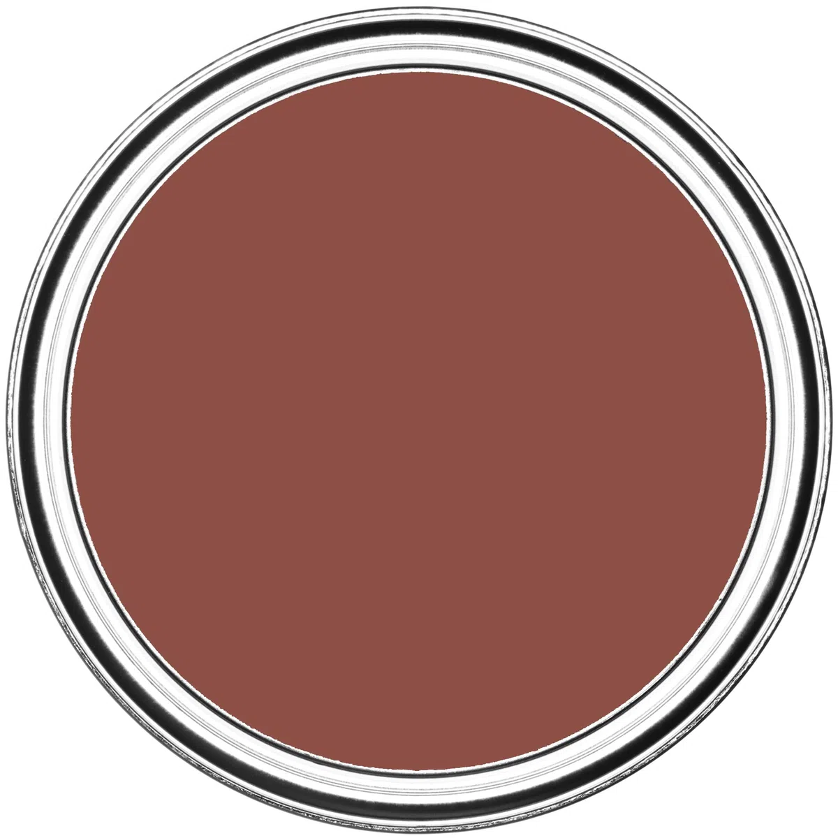 Rust-Oleum Rouge Peinture Résistante à l'humidité pour Jardins, Finition Mate - Rouge Brique 750ml