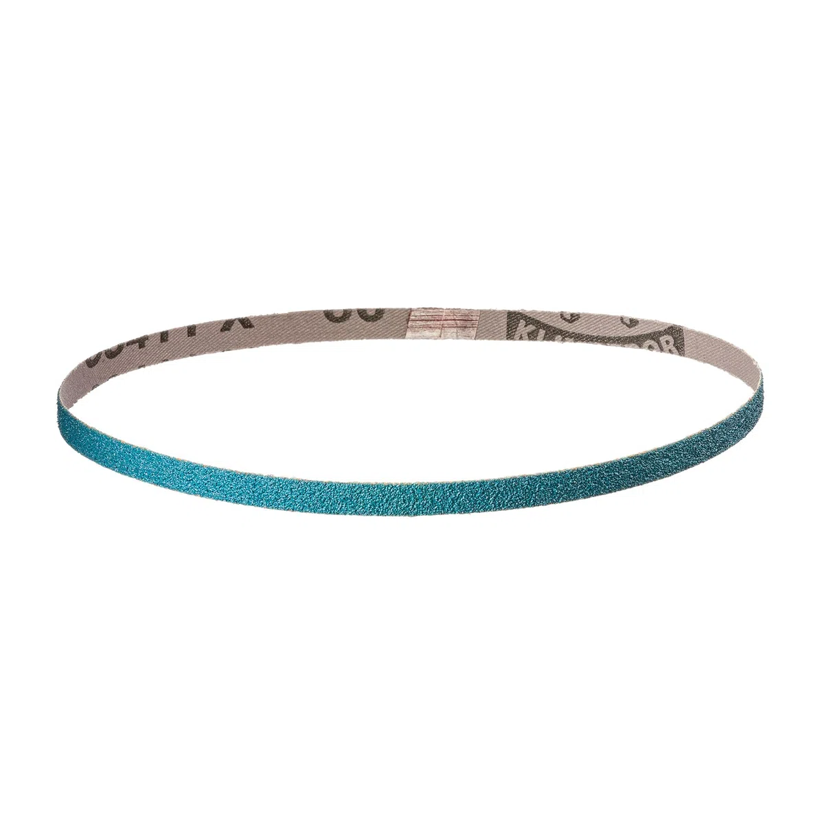 CS411Y Lot de 25 bandes abrasives en tissu zircon pour métal et acier – 9 x 533 mm – Grain P60 – Compatible par exemple avec Flex LBS 1105 VE et compatible avec les limes à bande Makita 9032