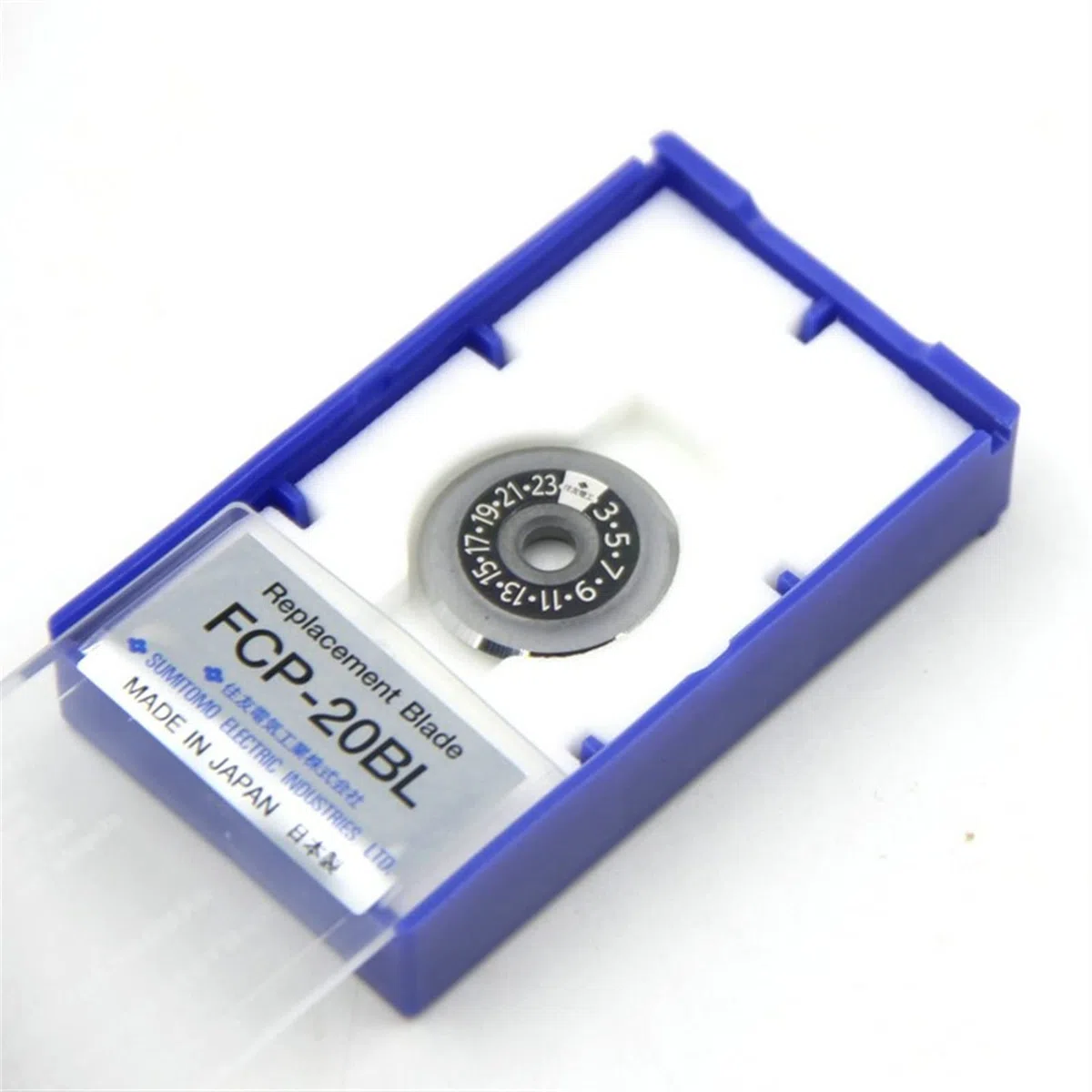 Couperet de fibres, FCP-20BL Coupeur à couper lame de fibre de lame de cloison de fibre optique, FCP-20BL Sumitomo FC-6S Lame de coupure(1PCS)