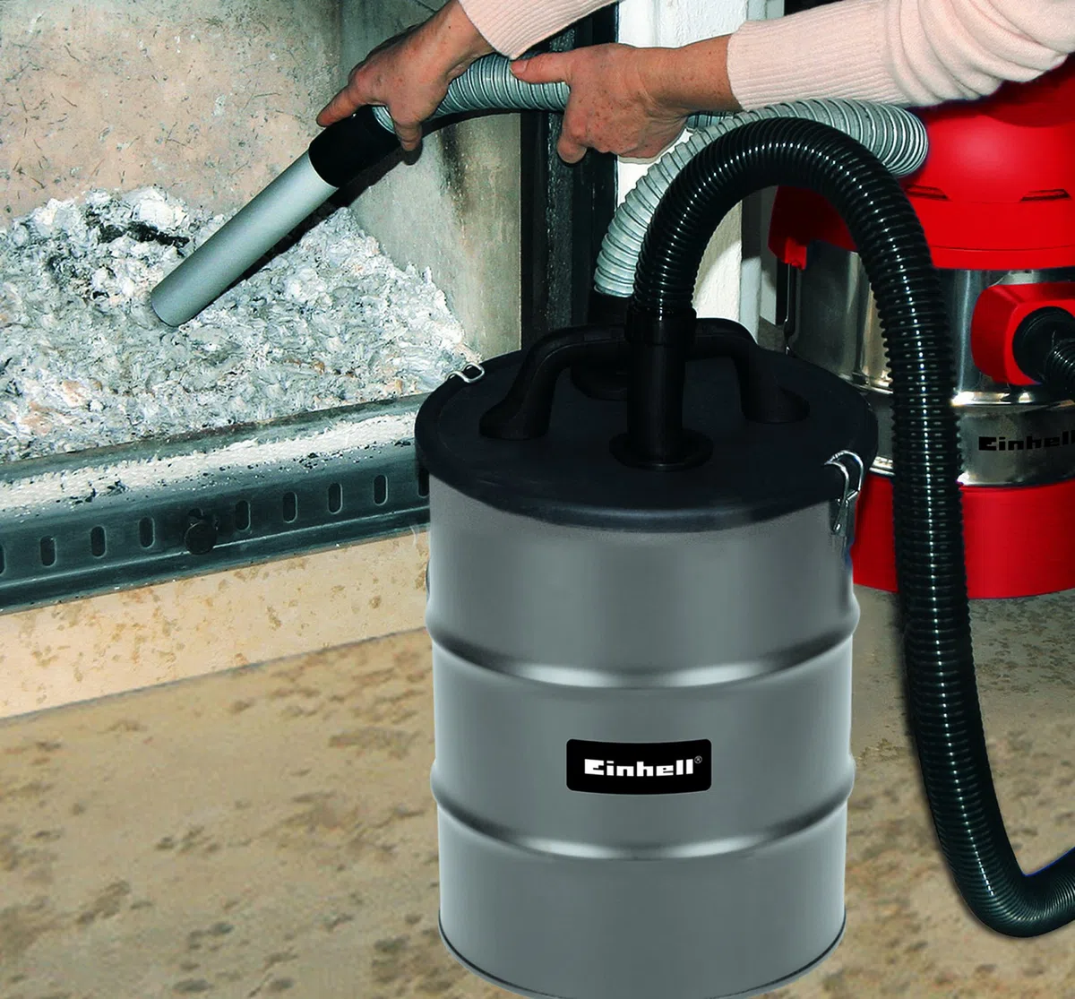 Einhell Bidon Vide Cendres 12 litres