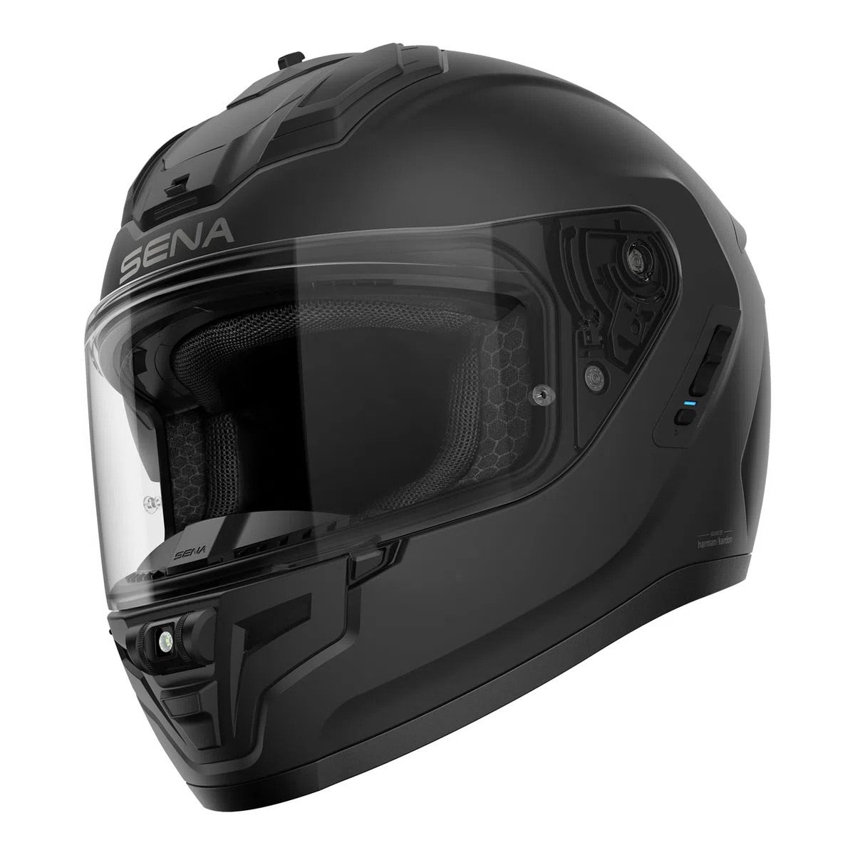 Sena Phantom ANC Casque de Moto intégral Intelligent avec Communications intégrées et contrôle Actif du Bruit