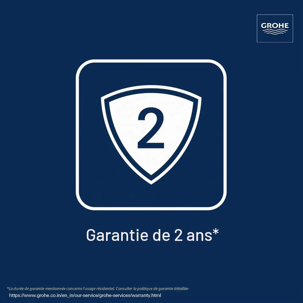 GROHE 40366001 Essentials Barre Porte-Serviettes Argent, Chromé