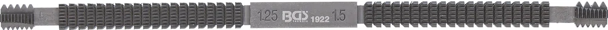 BGS 1922 | Lime filetée | pour filets intérieurs + extérieurs | métrique 0,80-3,00 mm