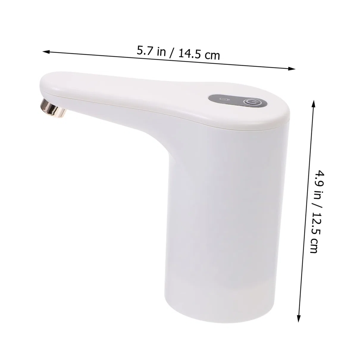 Angoily Distributeur Deau Électrique À Pompe pour Eau en Bouteille 5 L/7 5 L/11 L/18 L Pompe Automatique pour Bouteille Deau Pompe À Bouteille LED pour Carafe De 5 L