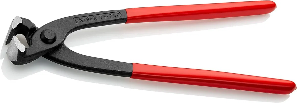 KNIPEX Tenaille russe (Pinces bétonneur ou pinces réparateur) gainées en plastique 250 mm, 99 01 250 EAN