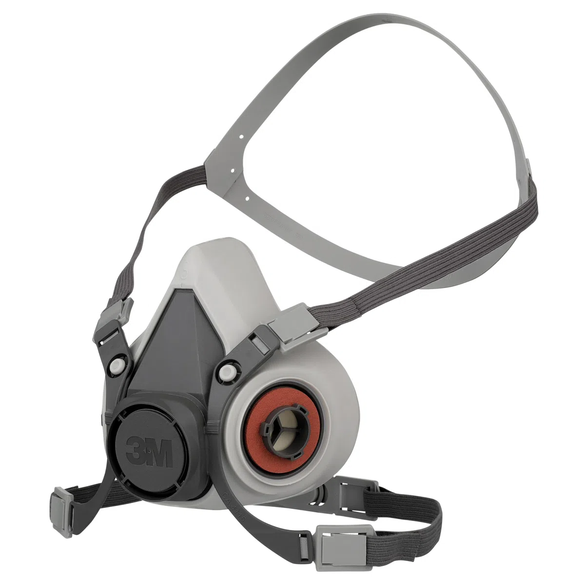 Demi-masque classique réutilisable 3M 6100, Certifié EN sécurité - sans cartouches filtrantes