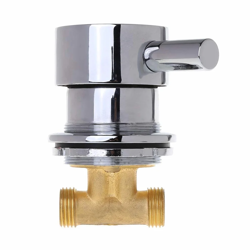 Laiton Mitigeur thermostatique pour Eau Froide Mitigeur Deux en et Un pour Salle de Douche