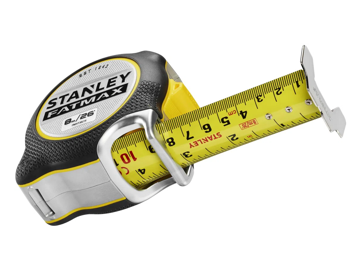 STANLEY FATMAX Xtreme Mètre Ruban 8 m par 26ft 32 mm de Large, FMHT38218-5