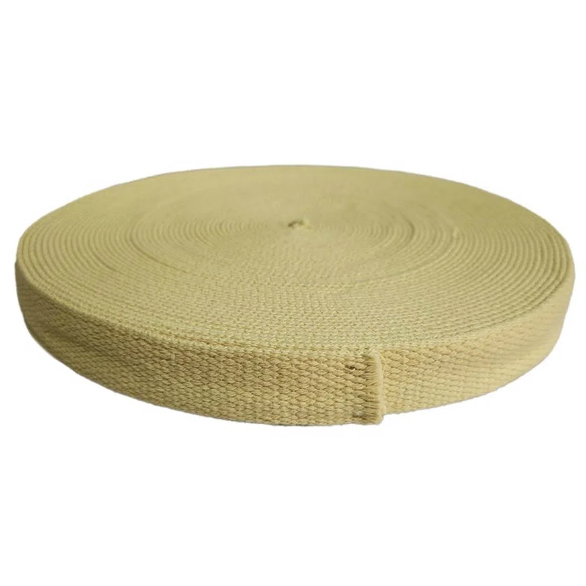Rouleau de mèche Kevlar pur Kevlar pour fabrication de matériel d'aramide - 38 x 3 mm - 5 m