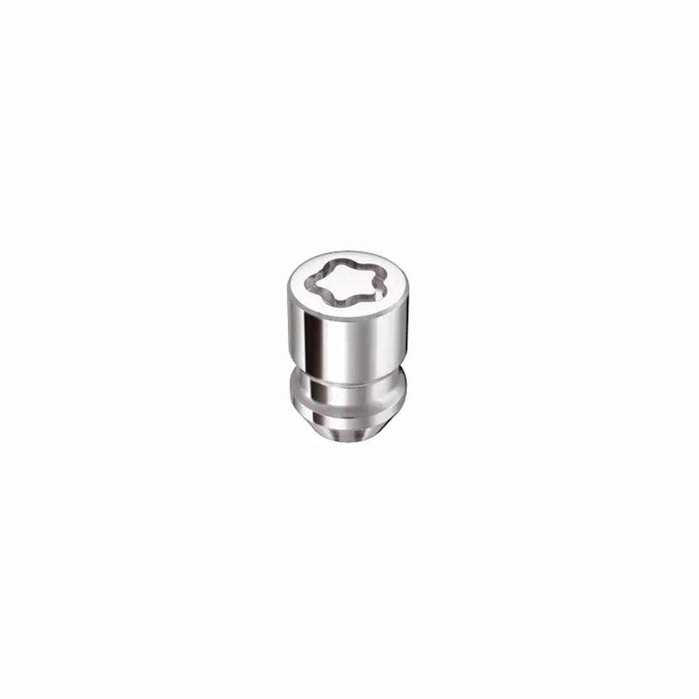 McGard Set de écrous anti-vol M12x1.50 - Conique - Longueur 32.5mm (19mm tête) en Acier allié, gris argenté