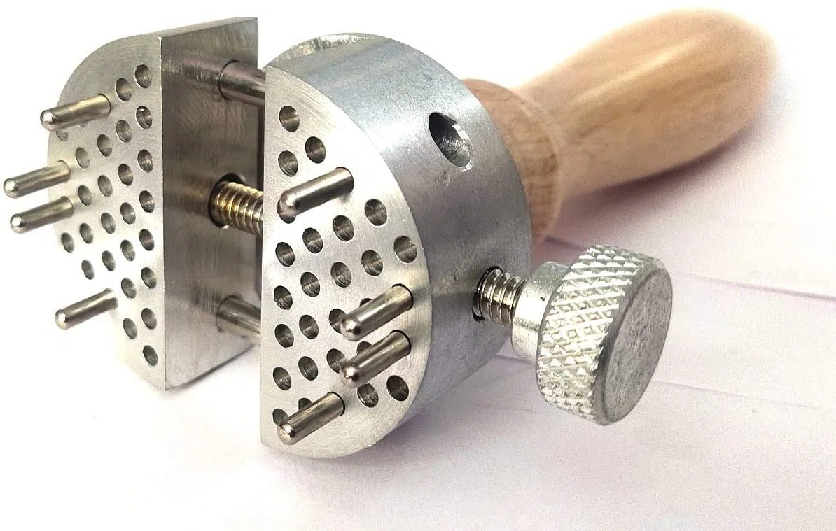 Support universel en aluminium pour la fabrication de bijoux (lot des deux)