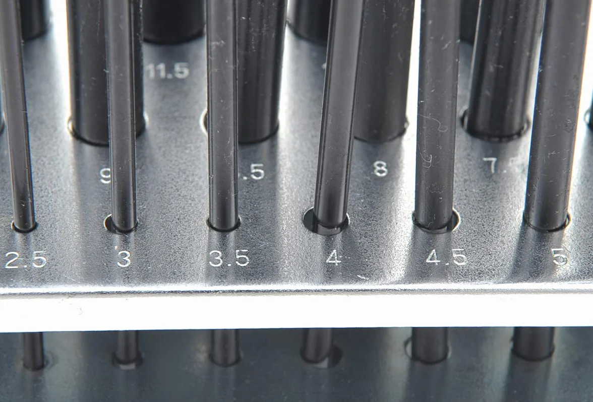 HHIP 8600-0043 25 Piece 1-13mm Metric Transfer Punch Set
