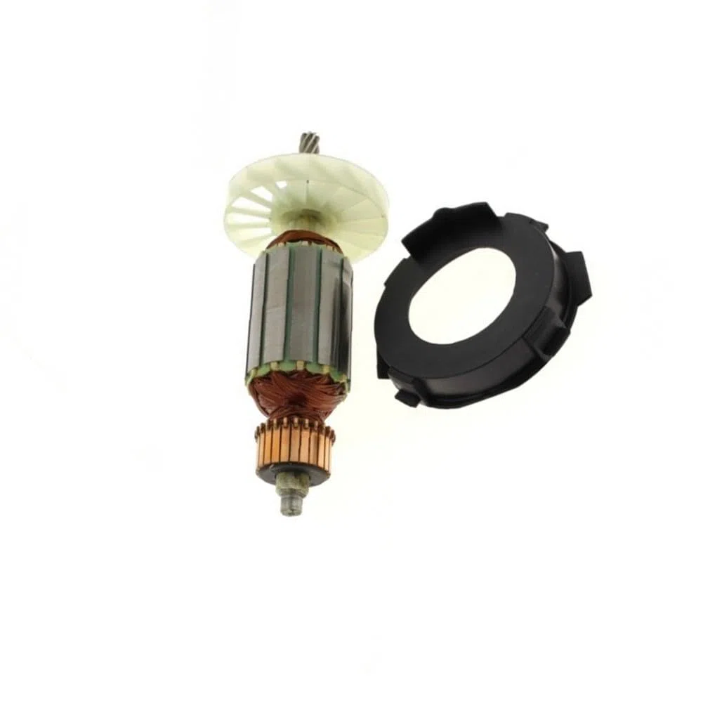 Armature pour rotor pour scie circulaire Metabo KGS 216M, 310011470 Pièce de rechange avec couvercle de ventilateur, composant de moteur d'enroulement en cuivre 220-240 V