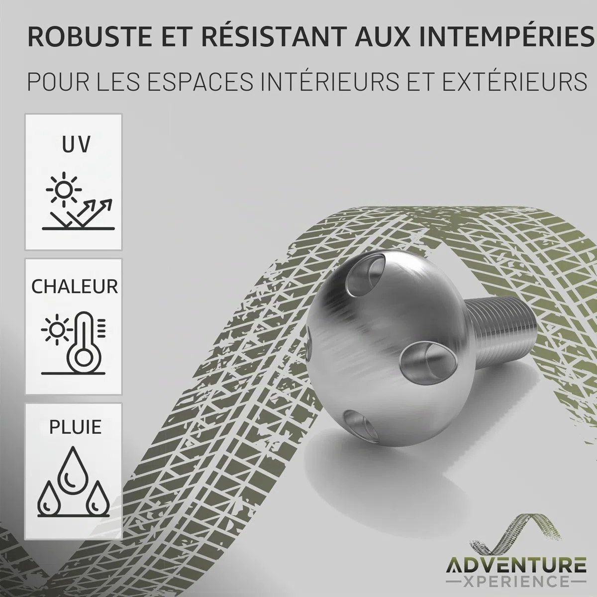 Vis antivol, vis anti-manipulation contre le vol Vis à 4 trous M6 M8 M10, acier inoxydable V2A