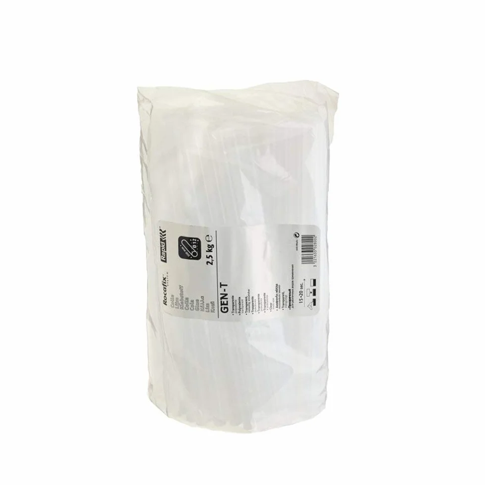 RAPID, 40302800, Bâtons de colle thermofusible, Gen-T, Transparent, ø 12 mm, Longueur 300 mm, 2,5 kg