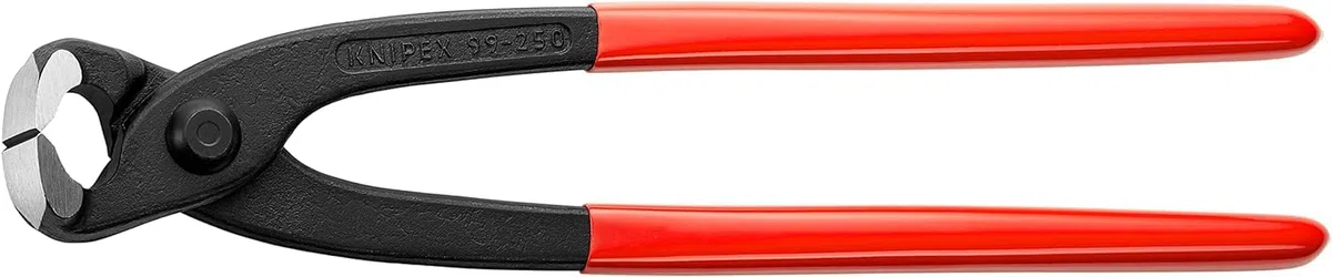 KNIPEX Tenaille russe (Pinces bétonneur ou pinces réparateur) gainées en plastique 250 mm, 99 01 250 EAN