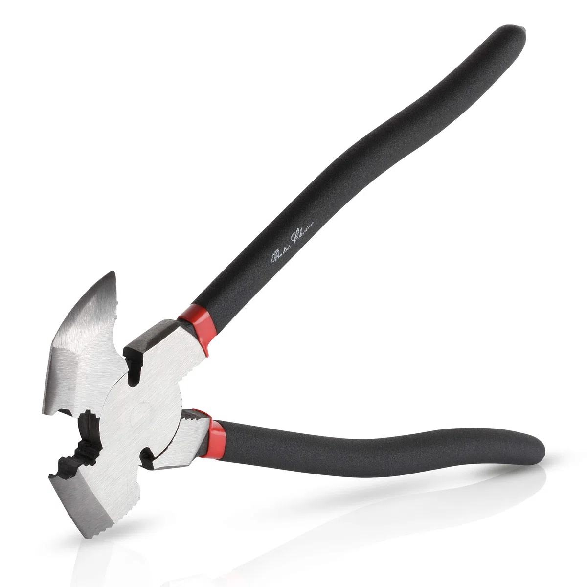 Bates - Pince de clôture - Multi-outils pour clôtures de barbelés - Pince coupante pour clôture, extracteur de clous - Pince coupante - 25,4 cm