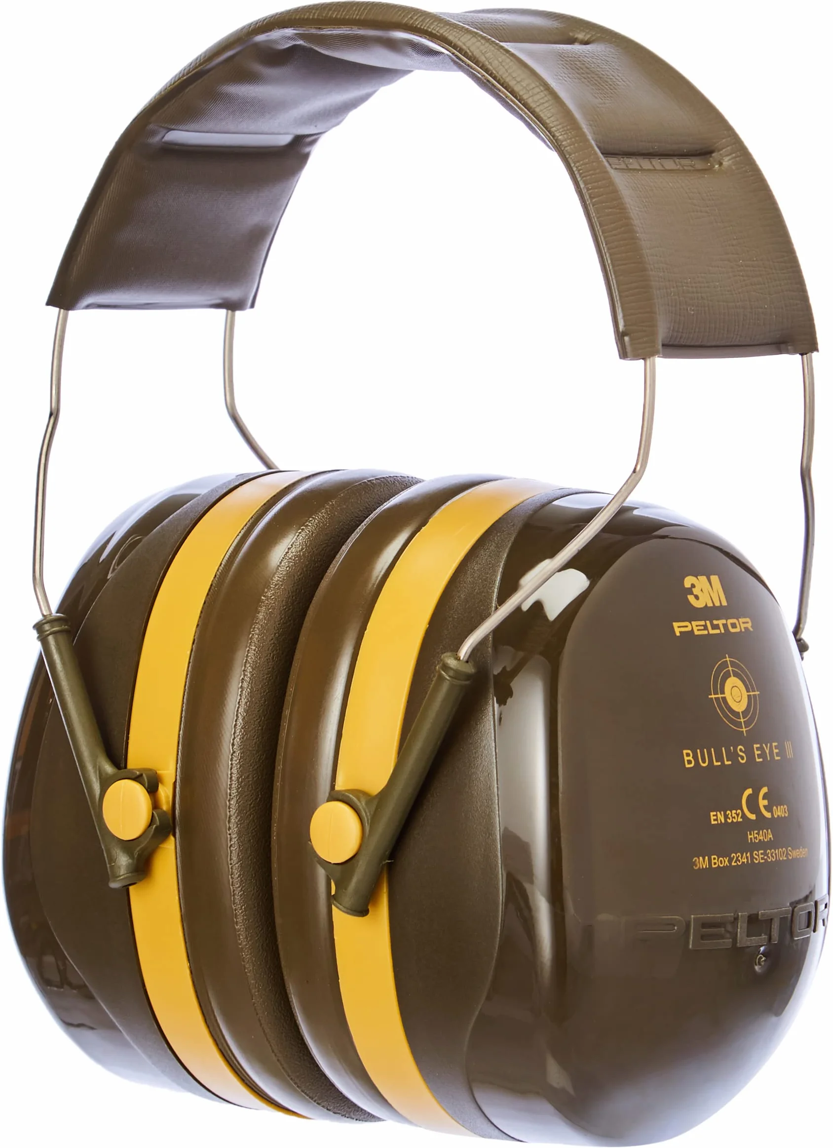 3M Peltor Casque antibruit Bull's Eye III, référence H540A-441-GN, Vert, L