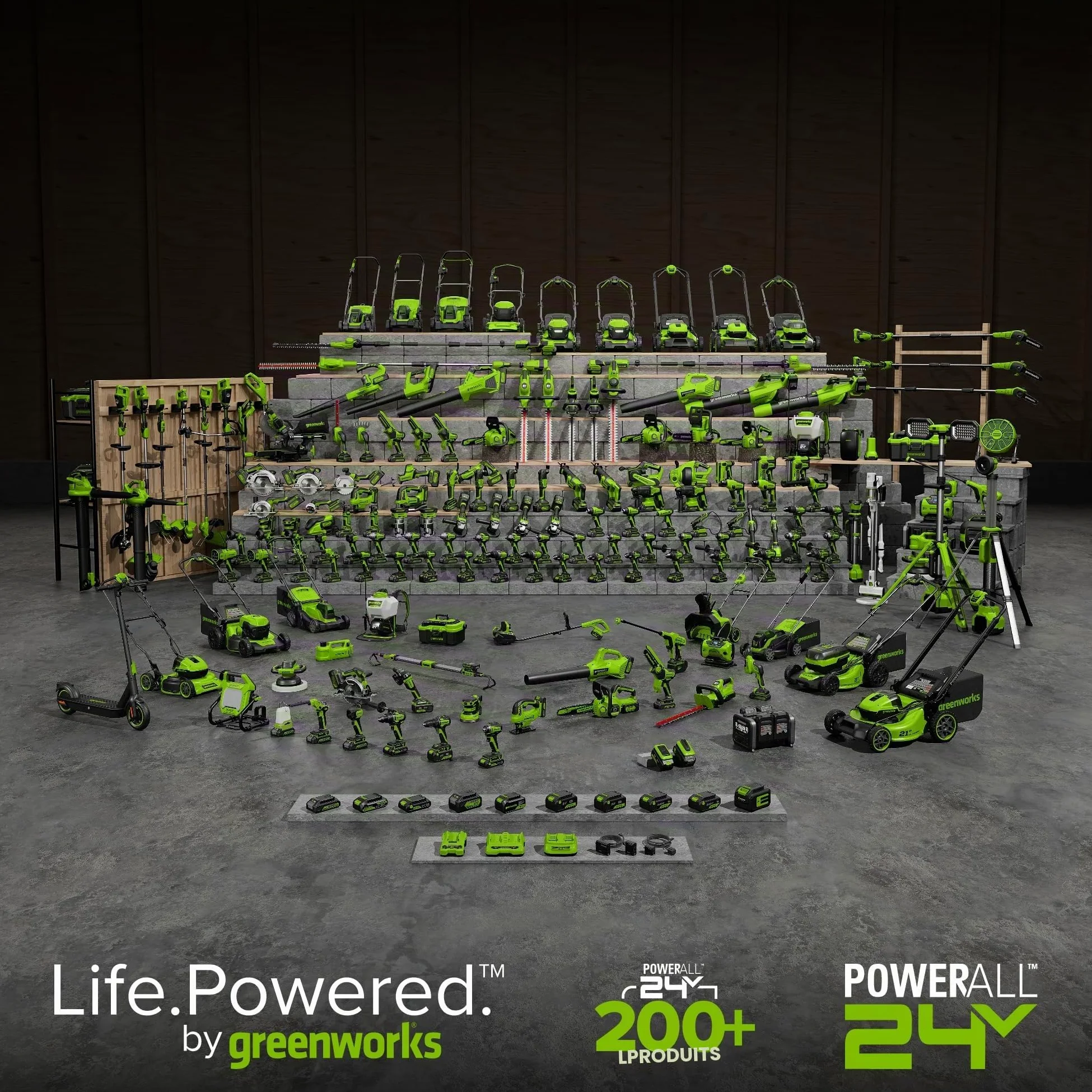 Greenworks Ponceuse de finition sans fil 24 V 11 000 OPM, outil uniquement (batterie et chargeur vendus séparément)