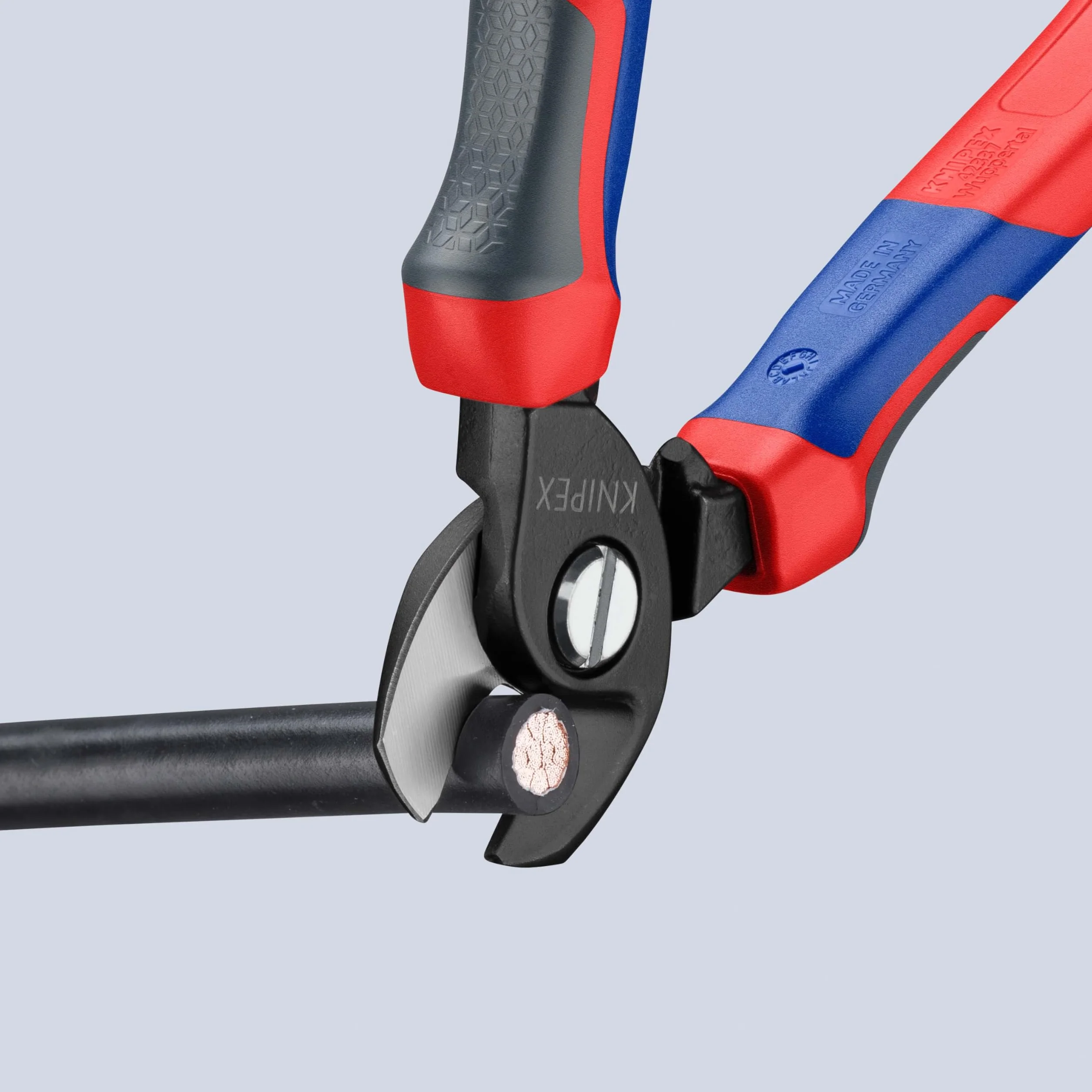 Knipex Coupe-câbles avec poignées comfortables 165 mm, 95 12 165
