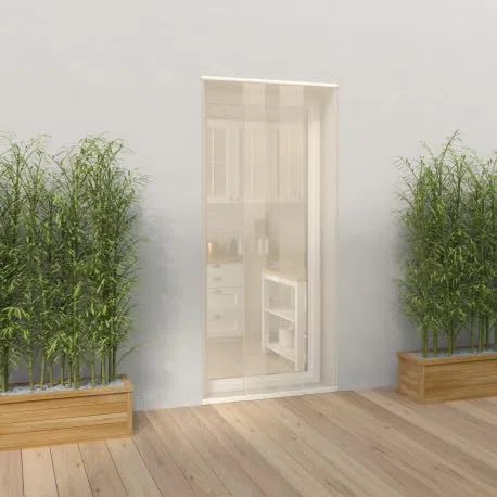 P/MKR13/23I Confort Moustiquaire Rideau, Autre, Ivoire, 130 x 2 x 230 cm