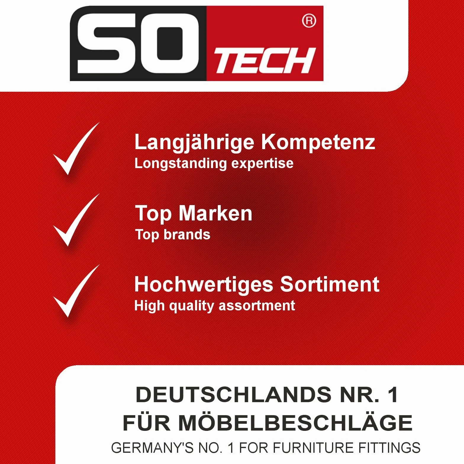 SOTECH 4 paires de Coulisse à sortie totale KV-35-H45-L400-NF-MS 400 mm version standard, charge admissible 35 kg, glissière de tiroir avec kit de visserie