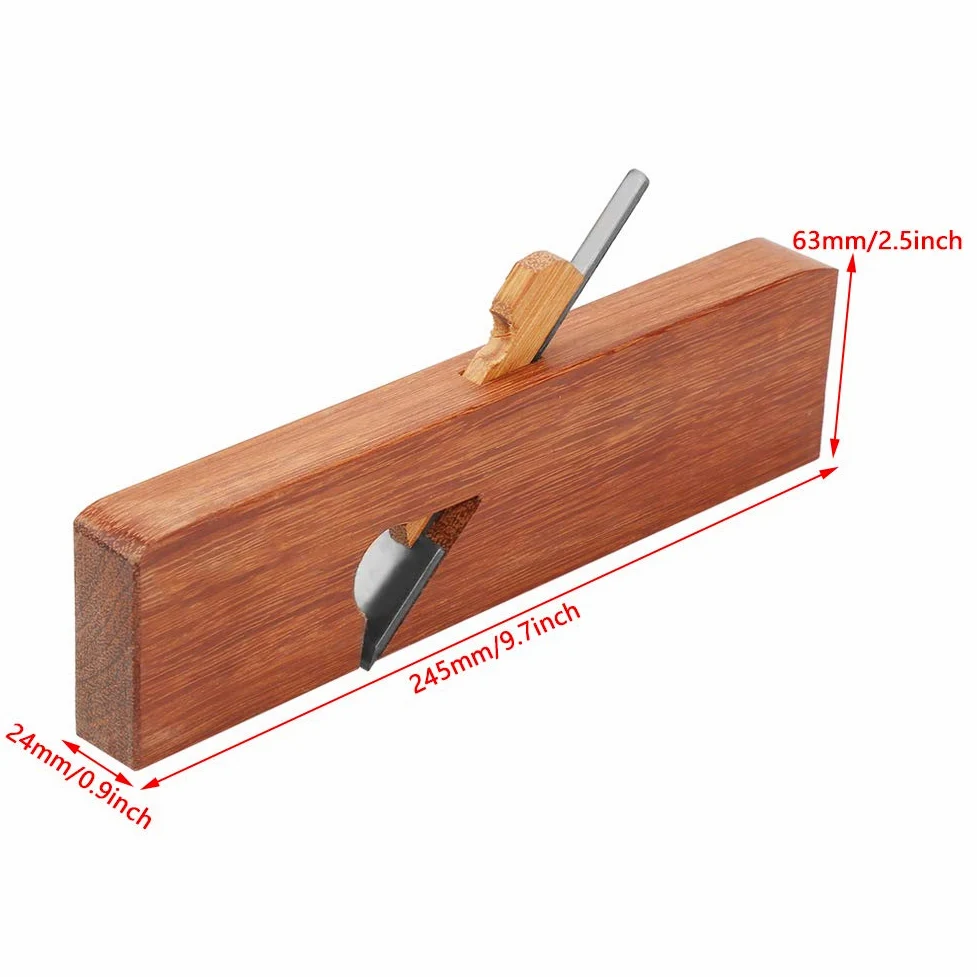 Rabot de travail du bois, rabot à main, rabot en bois, outil de menuisier en bois pour la finition de la du bois, la coupe