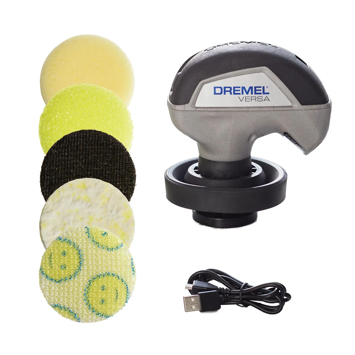 Dremel Versa Power Scrubber PC10-07 Kit d'outils de Nettoyage avec 5 éponges Scrub Daddy