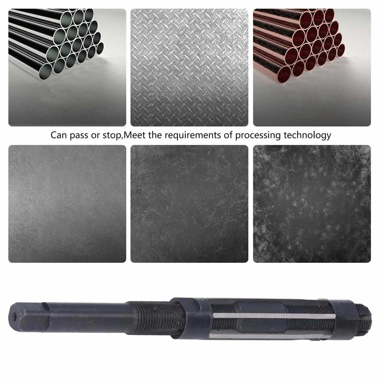 Alésoir Réglable 9SiCr Outil de Fraise à Main pour Alliage D'aluminium Tige Universelle 23-26mm Alésoir à Main Alésoir Réglable pour Acier Die Acier Fonte Cuivre